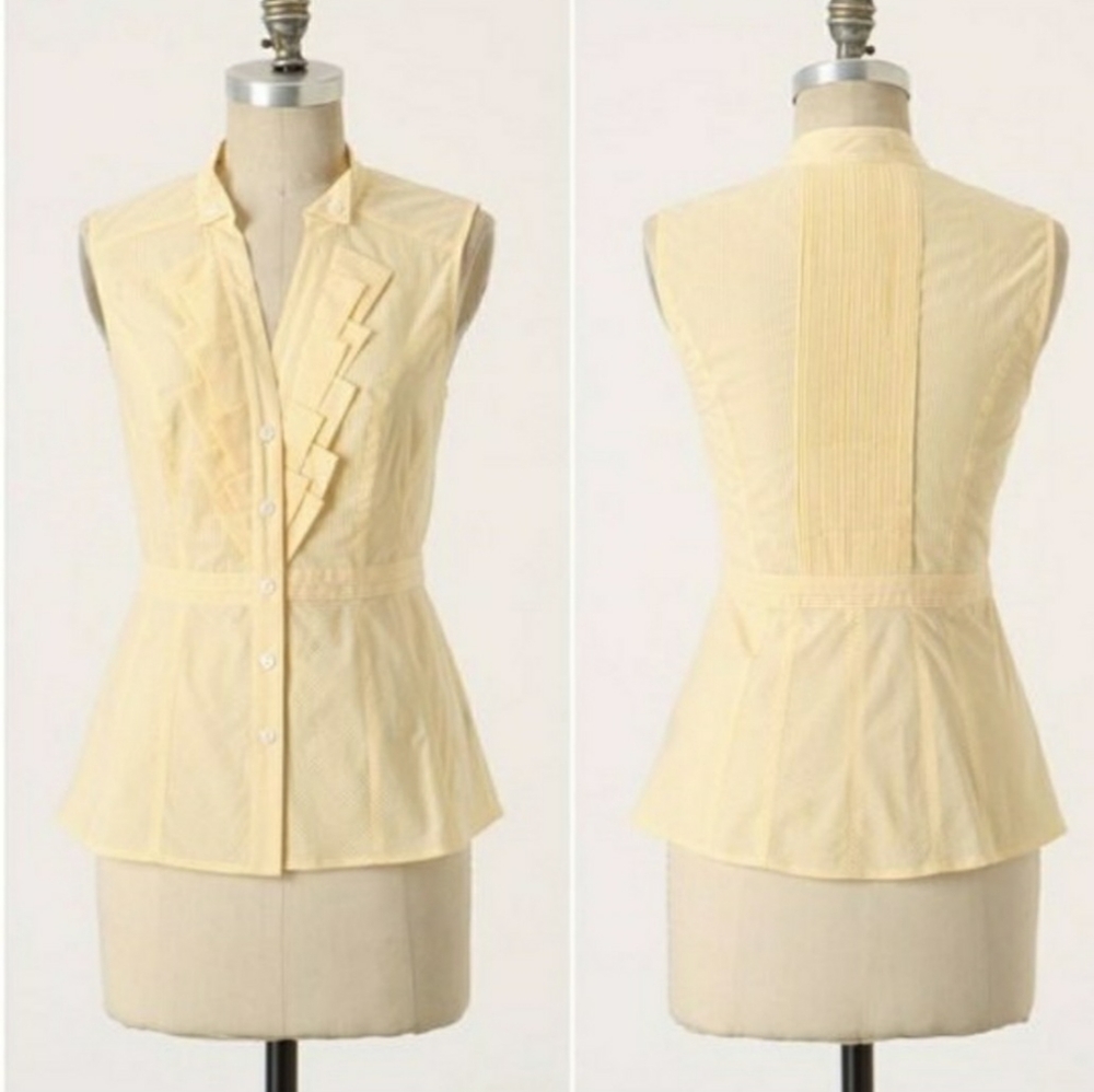Anthro Fei Sleeveless Top